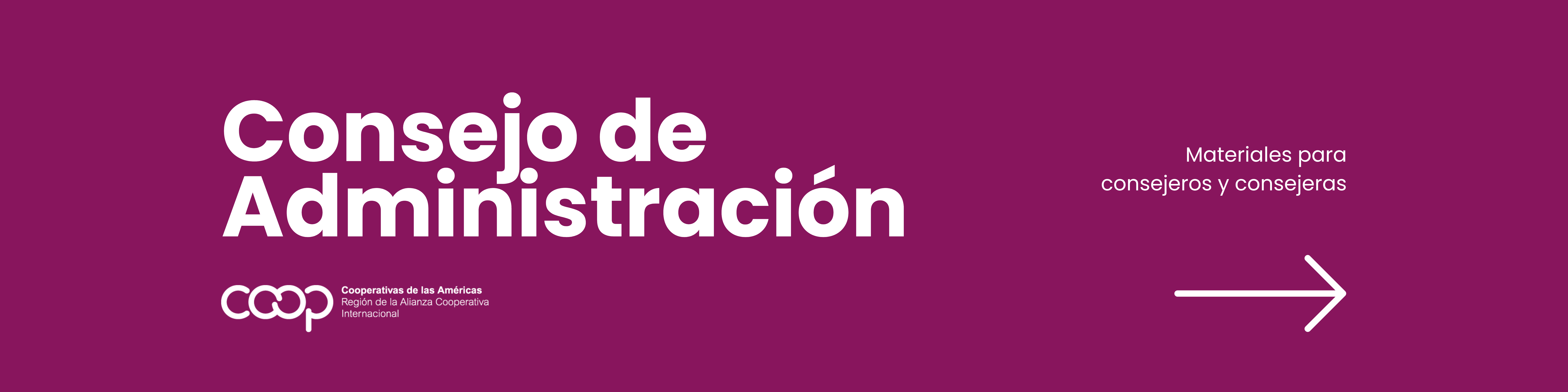 Materiales del Consejo Administración-Cooperativas de las Américas